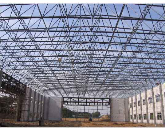 湘乡湖南长沙5712飞机库网架工程