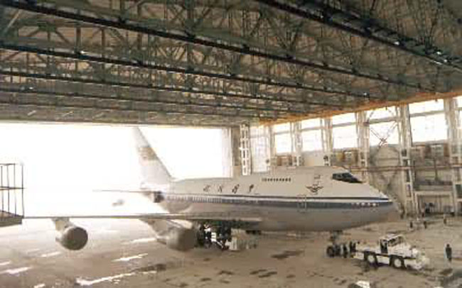 湘乡机库网架工程