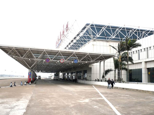 湘乡汽车站网架实例